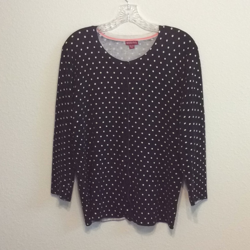 Polka Dot Cardigan